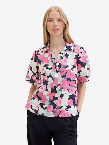 TOM TAILOR Blouse in Mixed colors: front