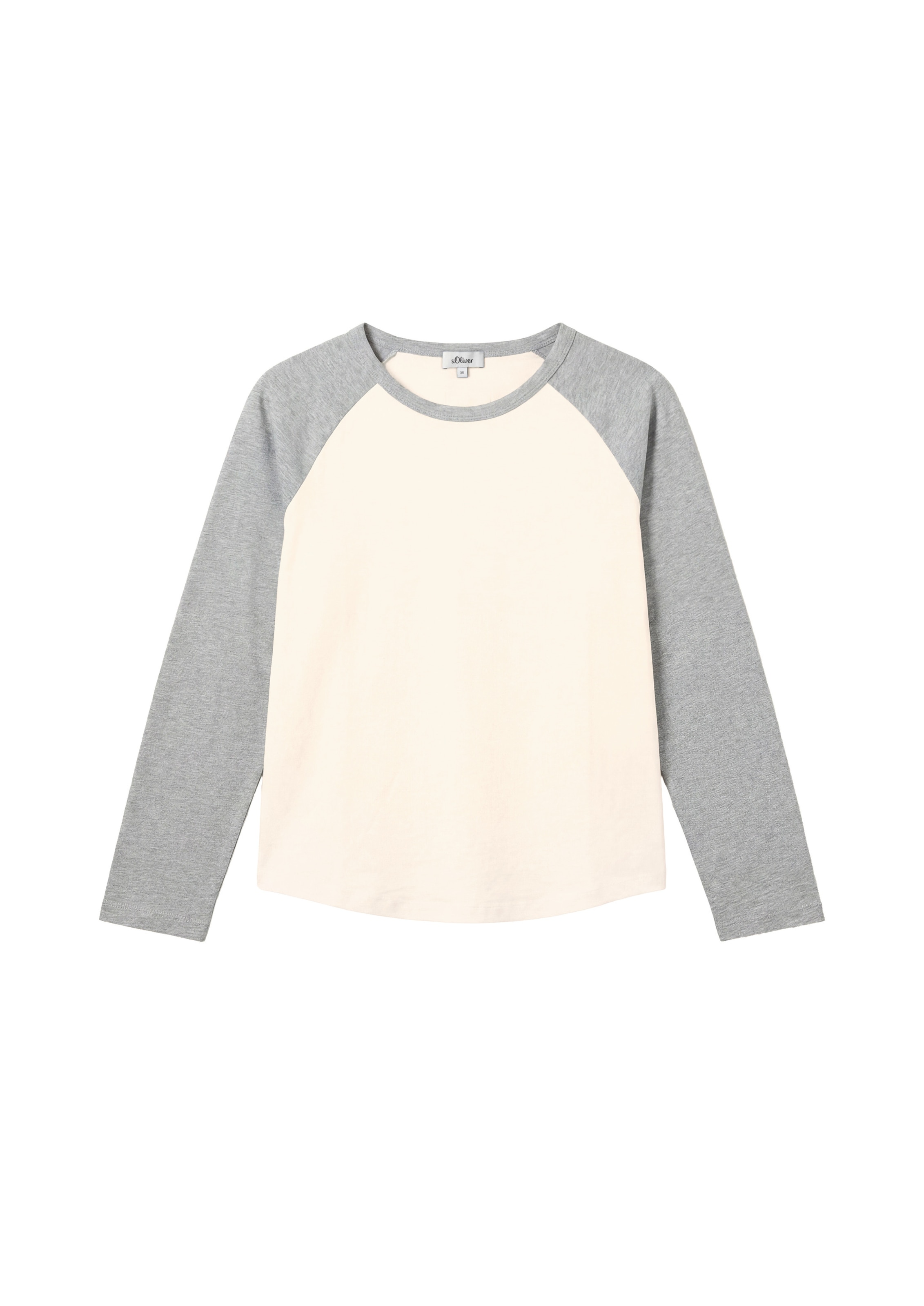 s.Oliver Shirt in Wit: voorkant
