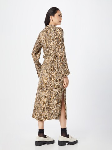 SECOND FEMALE Shirt Dress 'Poline' in Brown