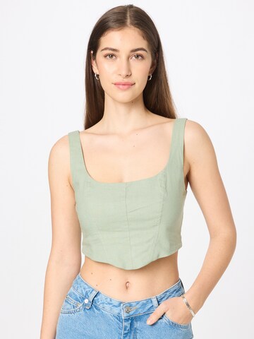 Cotton On Top in Green: front