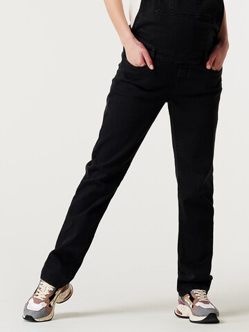 regular Jeans con pettorina 'Aveley' di Supermom in nero