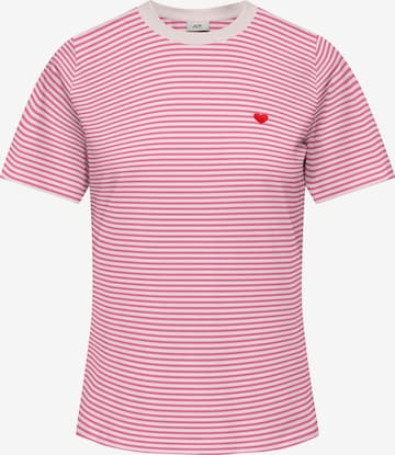 JDY T-shirt 'JDYPISA' i röd: framsida