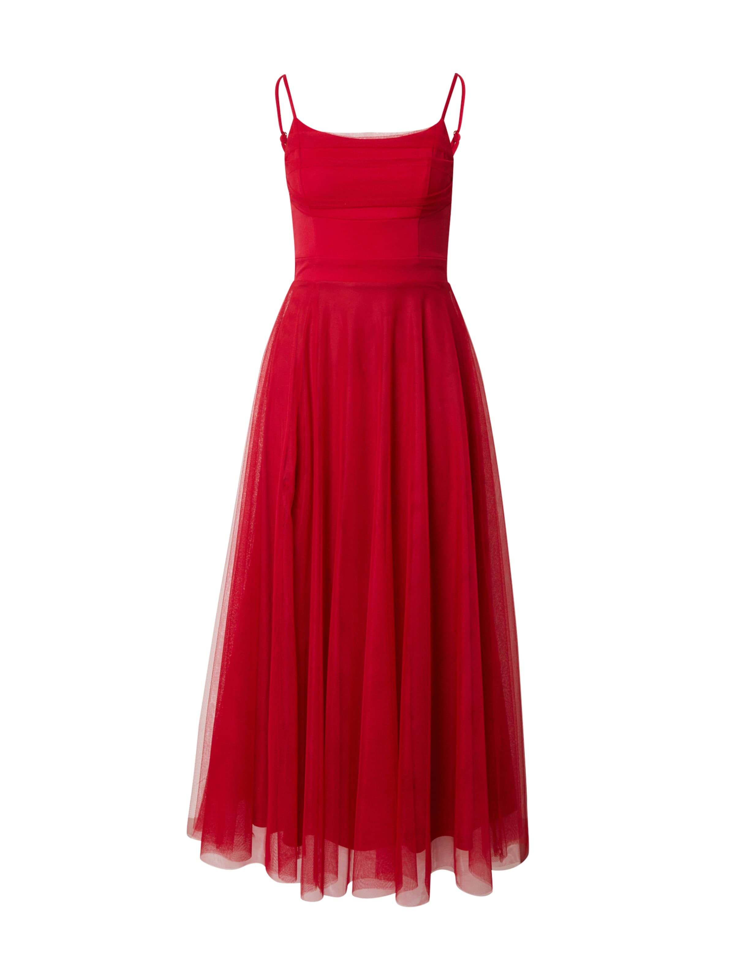 Skirt & Stiletto Kleid 'Leah' in Rot: Vorderseite