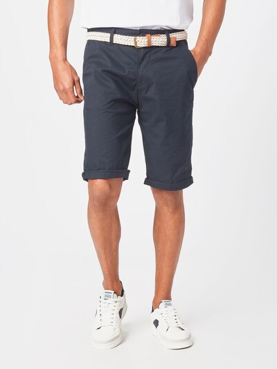 ESPRIT Chino kalhoty - námořnická modř / světle hnědá / bílá, Model/ka