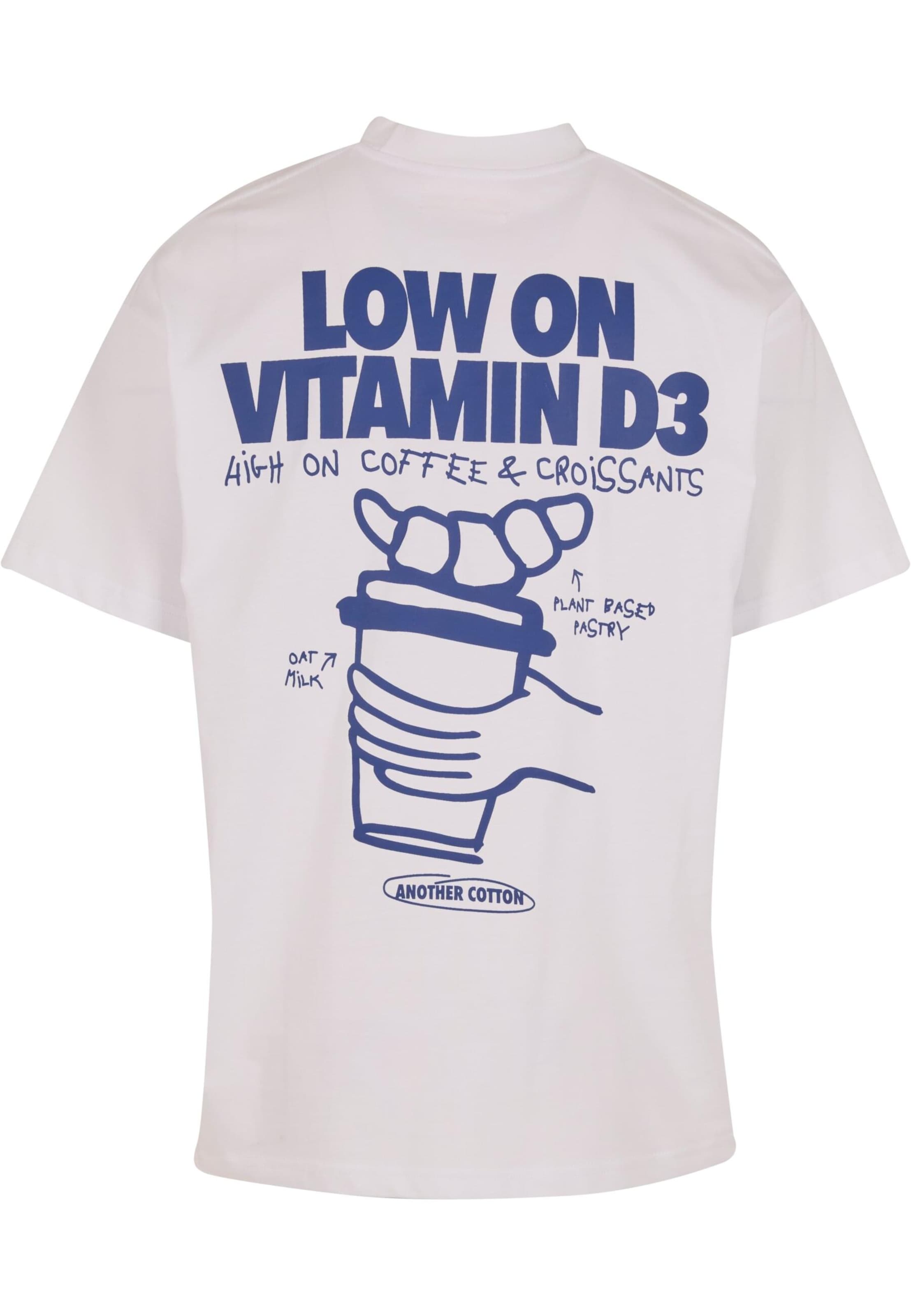 Another Cotton Lab Majica 'Vitamin D3' | bela barva