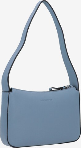 Borsa a spalla di Karl Lagerfeld in blu