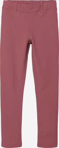 NAME IT Skinny Leggings 'Javi' in Lila: predná strana