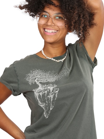 Life-Tree Shirt 'Fairwear  Maple Island' in Grün