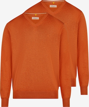 redmond Sweater 'Basic' in Orange: front