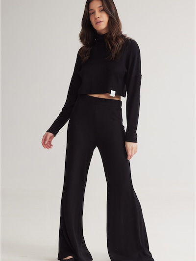 4TAILORS Calças 'Frosty' em preto, Vista do artigo