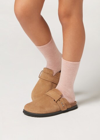 CALZEDONIA Socks in Pink