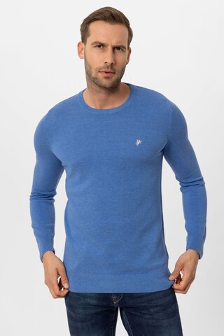 DENIM CULTURE Pullover in Blau: Vorderseite