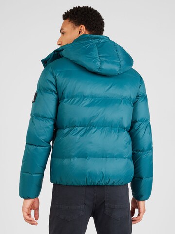 Calvin Klein Jeans Winter Jacket 'ESSENTIAL' in Blue