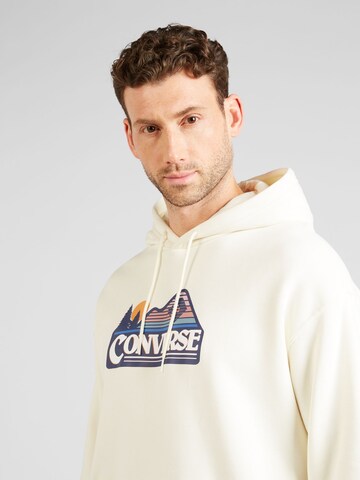 CONVERSE - Sweatshirt 'ALL STAR MOUNTAIN' em bege