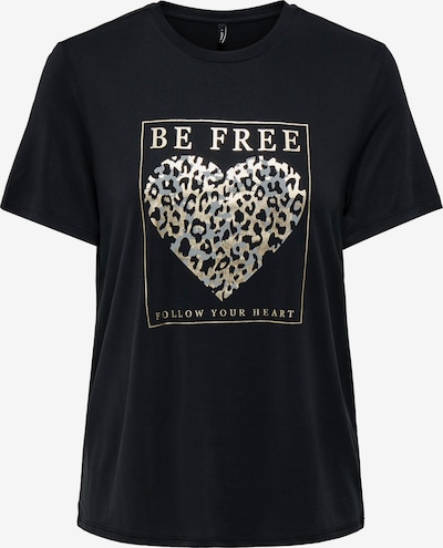 Tricou 'ONLFREE' ONLY pe auriu / gri / negru, Vizualizare produs