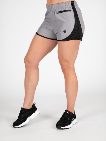 Gorilla Wear Slim fit Sports trousers 'Alice' in Grey: front