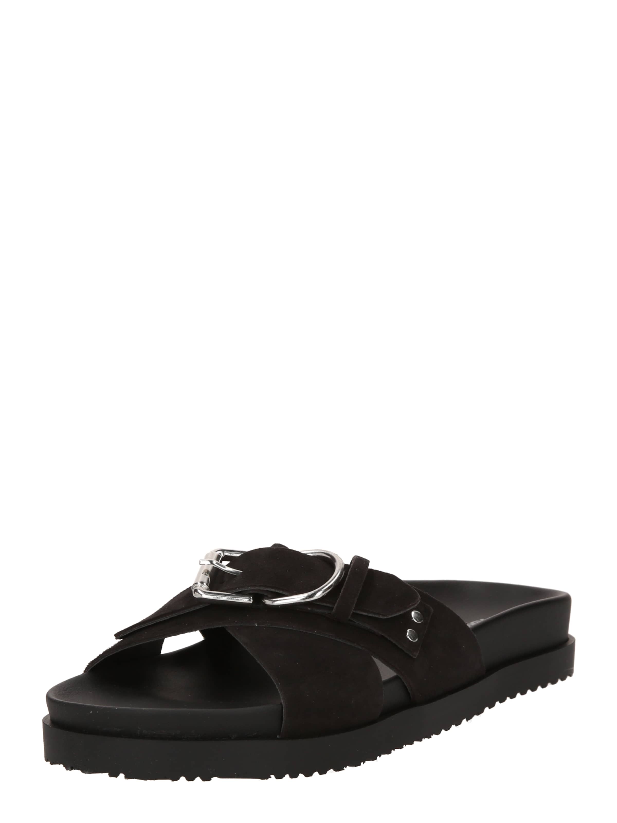 Mule 'Gina' ABOUT YOU en noir : devant