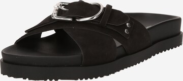 ABOUT YOU - Sandalias 'Gina' en negro: frente