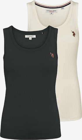 U.S. POLO ASSN. Toppi ' Casandra 2-Pack ' värissä musta: etupuoli