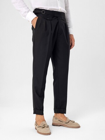 Effilé Pantalon Antioch en noir