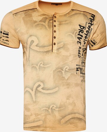 Rusty Neal Shirt in Beige: front