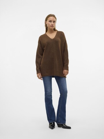Pull-over 'VMFiluca' VERO MODA en marron