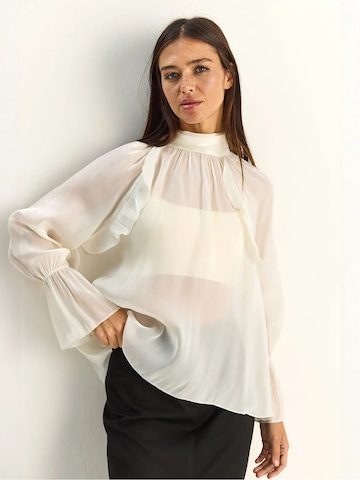 Camicia da donna di Bianco Lucci in bianco
