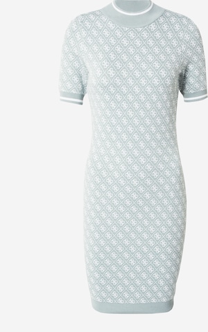 Robes en maille 'LISE' GUESS en bleu : devant