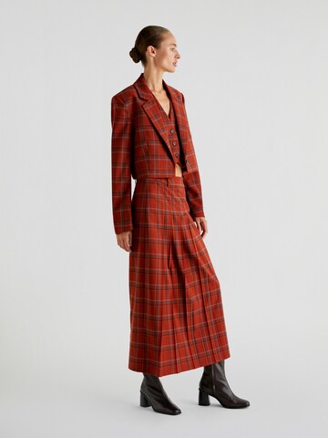 Scalpers Skirt 'Terracotta' in Red: front