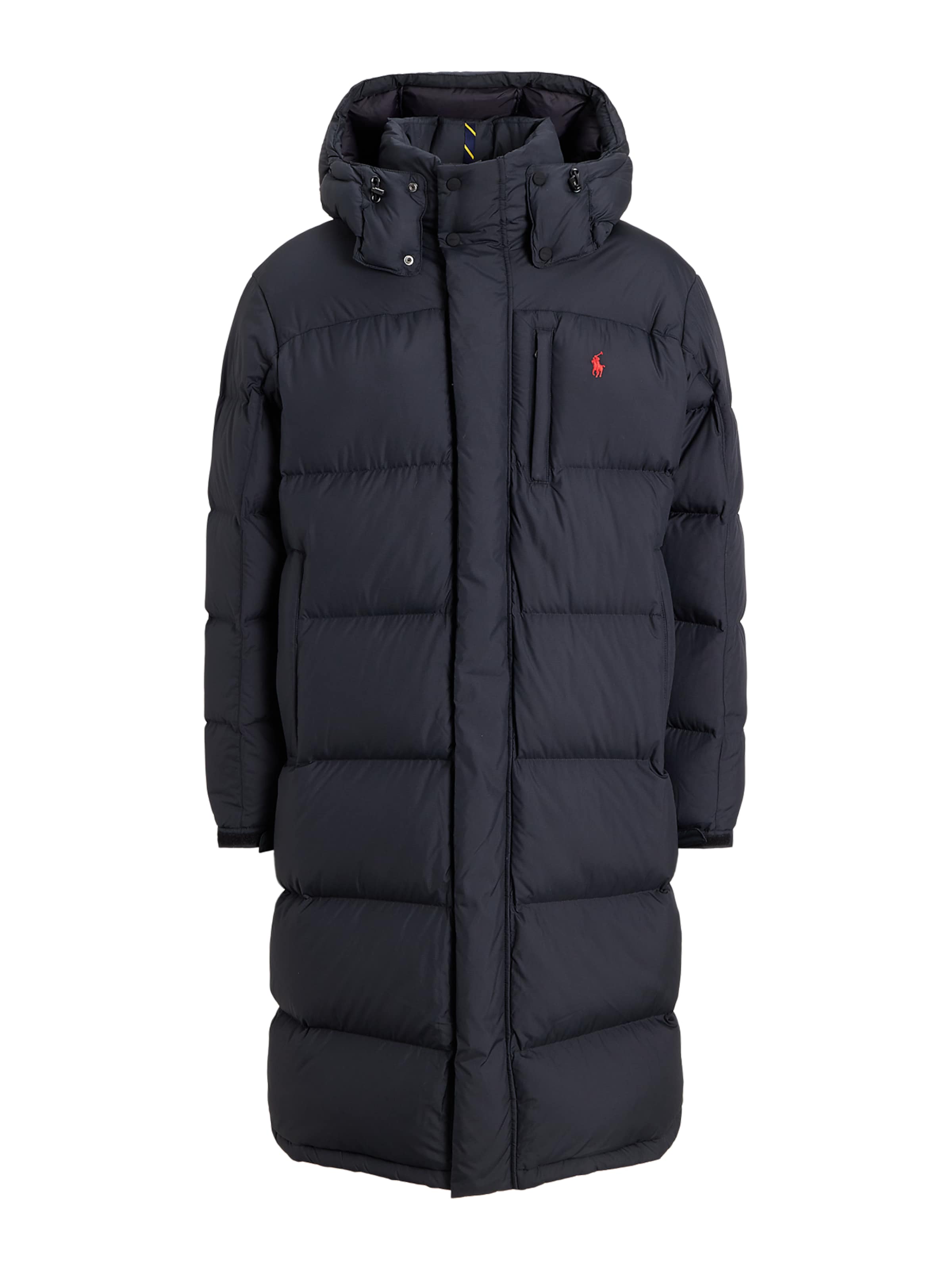 Polo Ralph Lauren Χειμερινό παλτό σε μαύρο: μπροστά