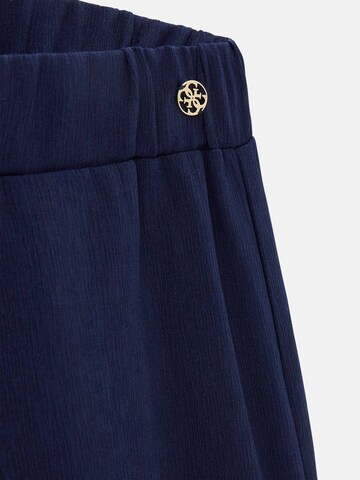 GUESS Wide leg Pants in Blue