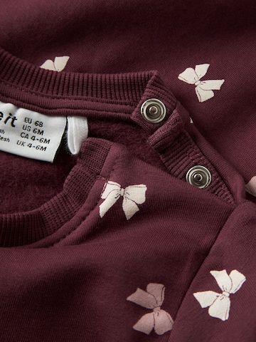 Felpa 'NBFVIMONE' di NAME IT in rosso