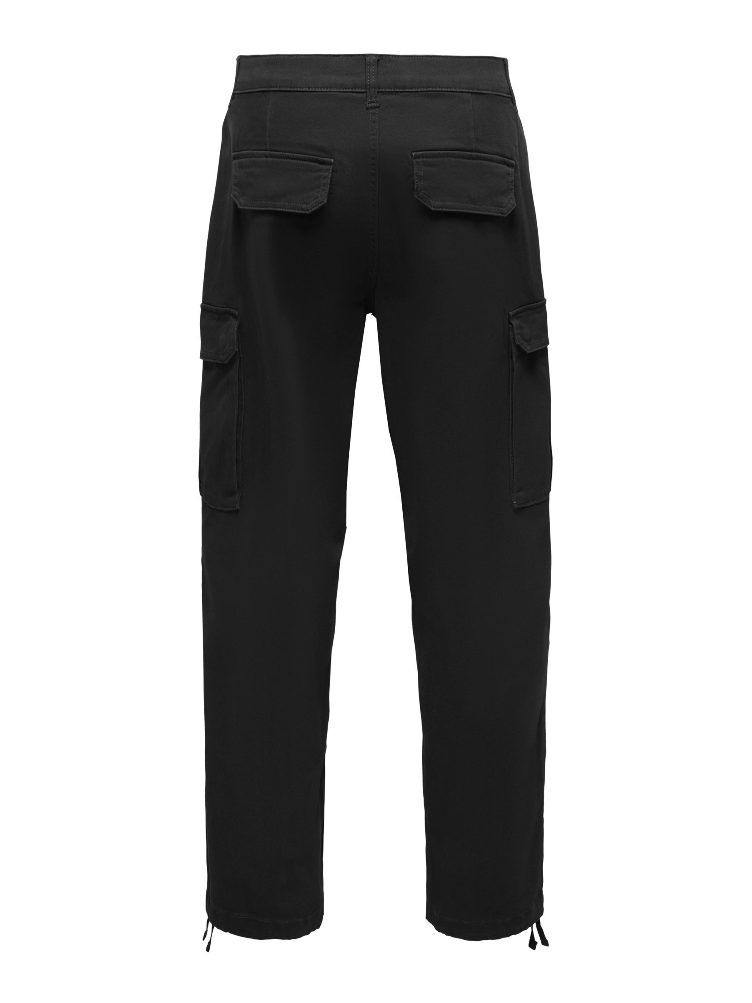 Only & Sons Loosefit Cargobukser 'ONSToby' i sort