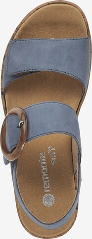 REMONTE Sandalen met riem in Blauw