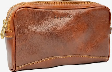 bupell Kulturtasche 'Kara' in Braun: Vorderseite