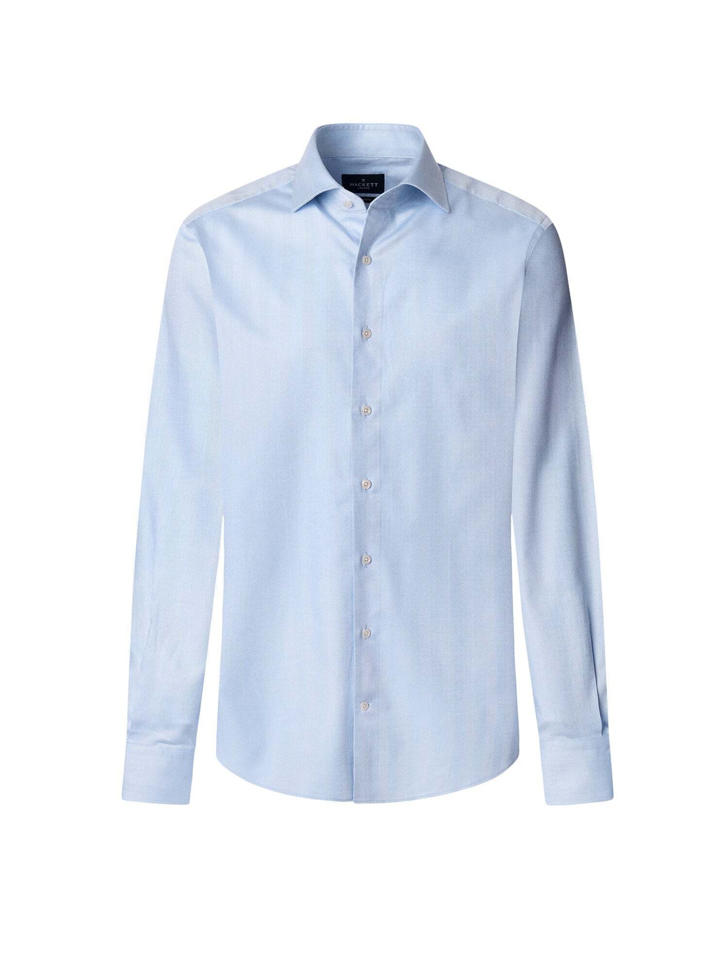 Hackett London Regular Fit Hemd in Blau: Vorderseite