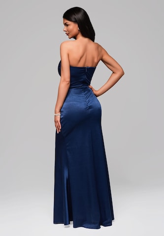 Robe de soirée Ombre en bleu
