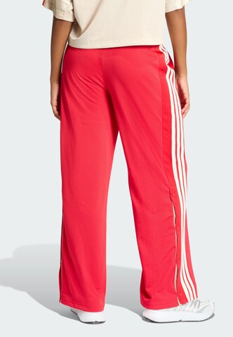 Wide Leg Pantalon de sport 'Stadium' ADIDAS SPORTSWEAR en rouge