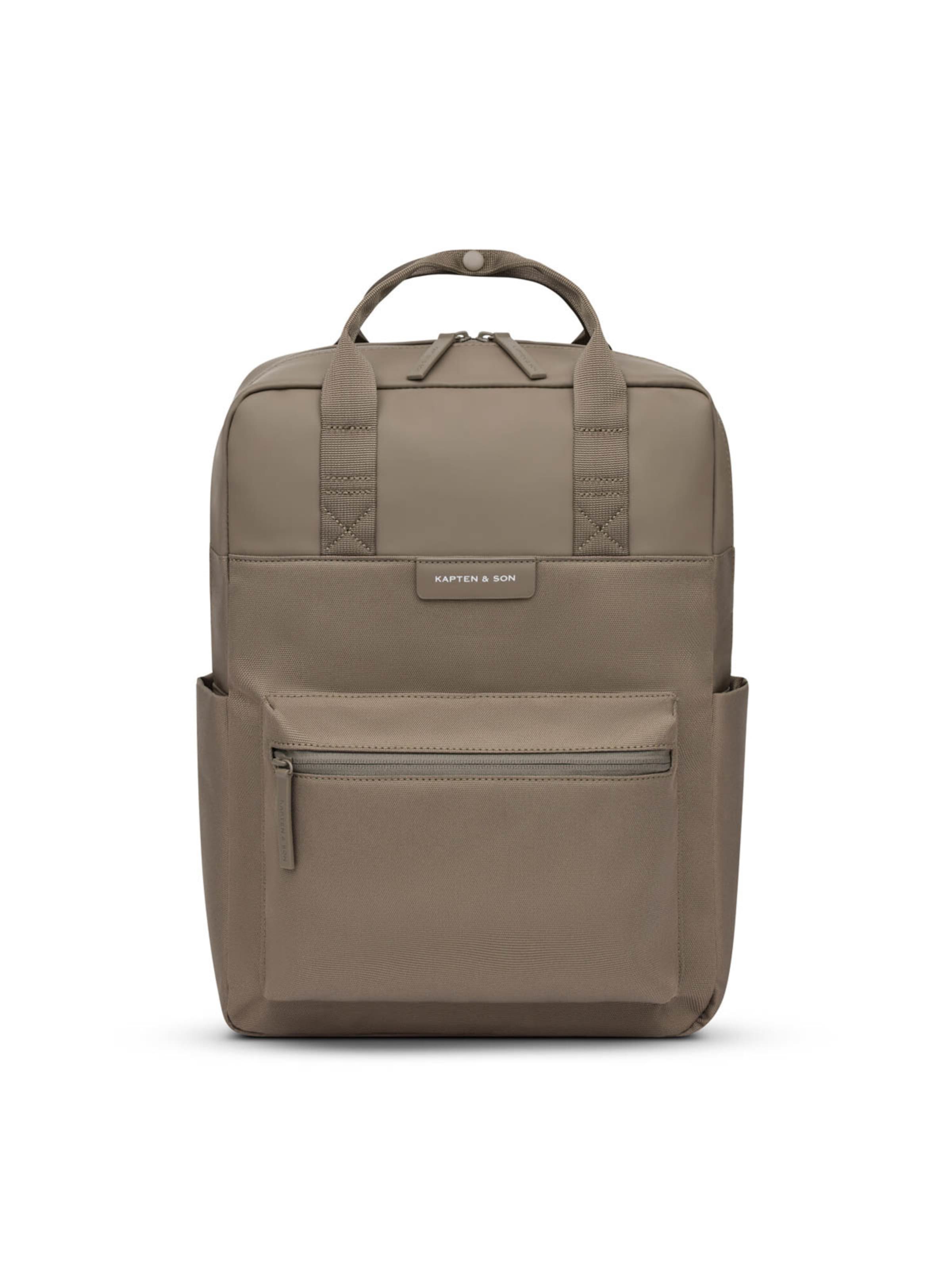 Kapten & Son Rucksack 'Bergen'‌‌ in Braun: Vorderseite