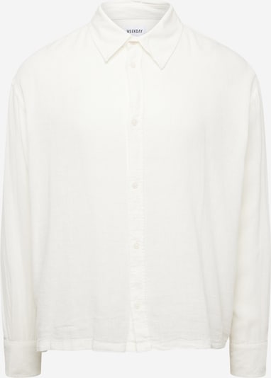 WEEKDAY Chemise en blanc, Vue avec produit