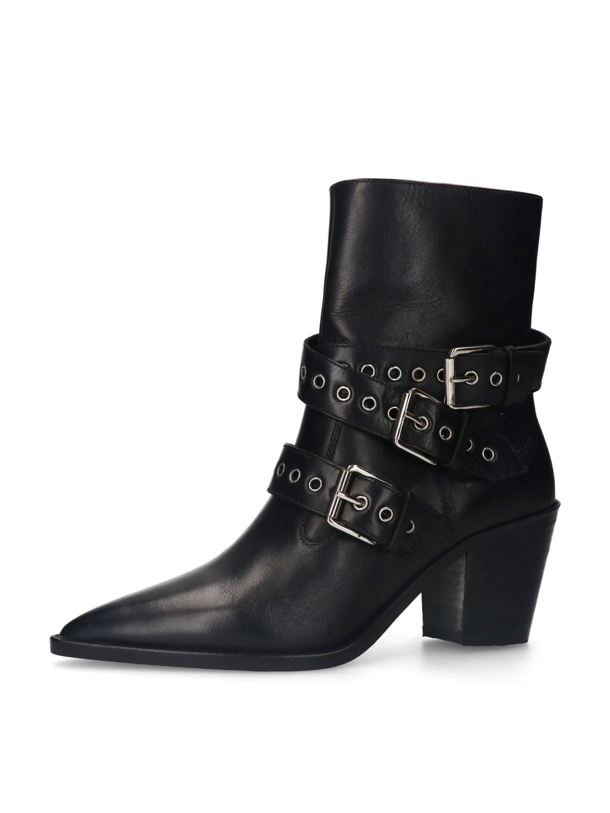 Boots SACHA en noir : devant