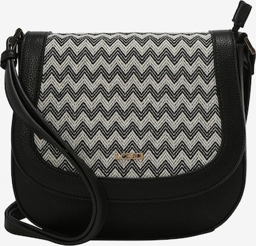 L.CREDI Crossbody Bag 'Kierra' in Black: front