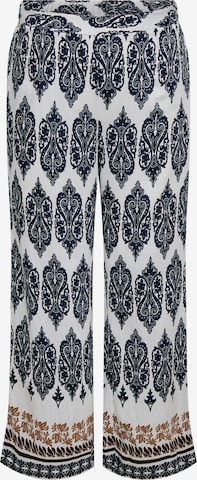 balta ONLY Carmakoma Plačios klešnės Kelnės 'CARHavana': priekis