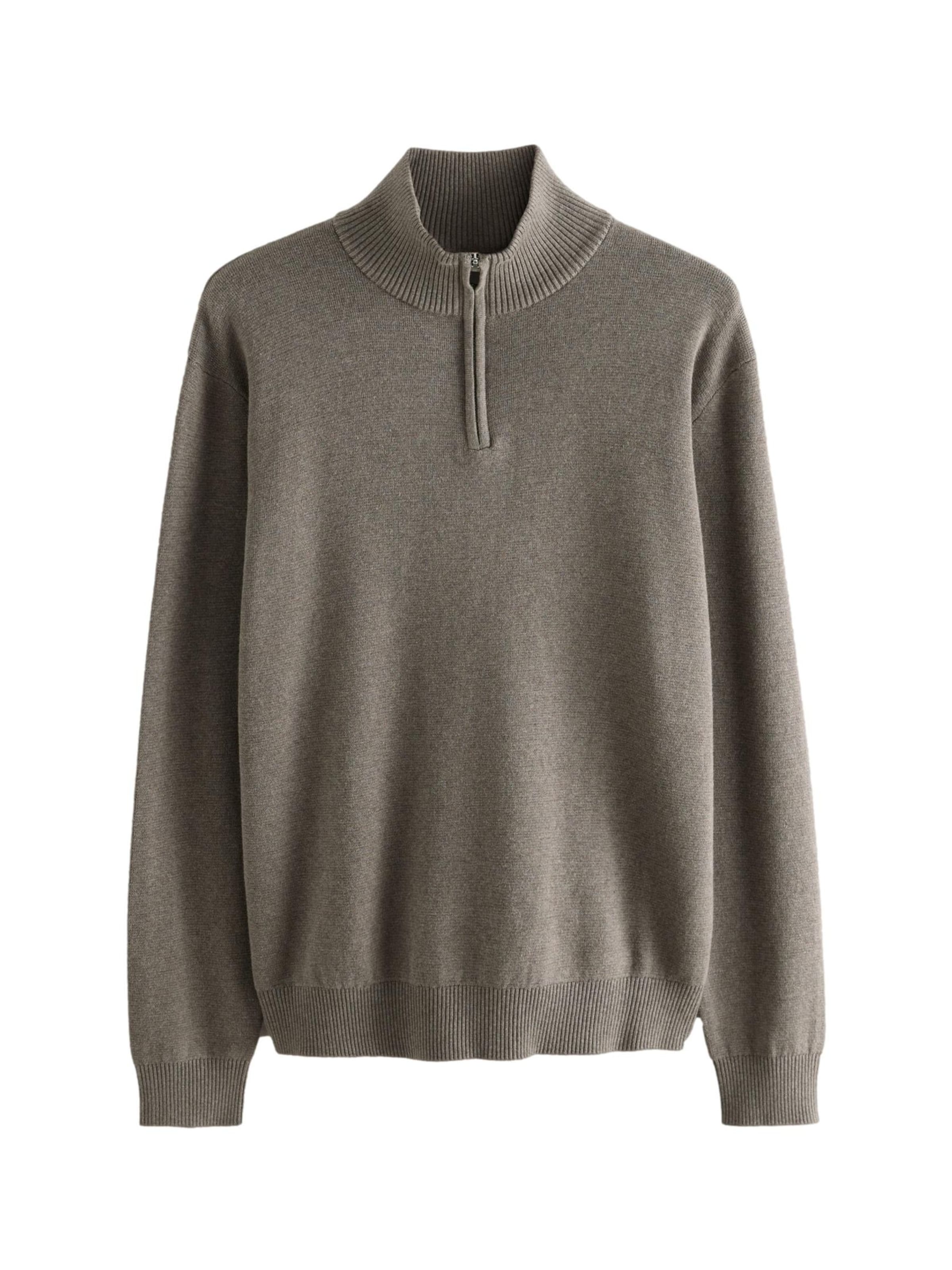 Pulover de la Next pe gri: față