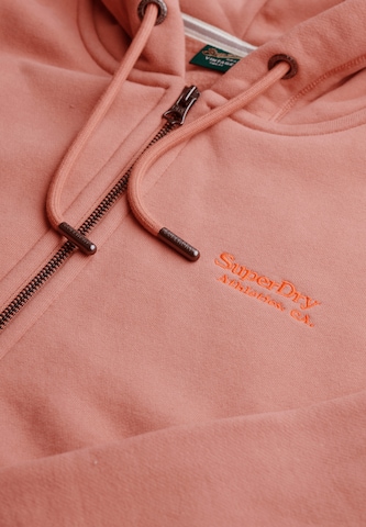 Veste de survêtement 'Essentials' Superdry en rose