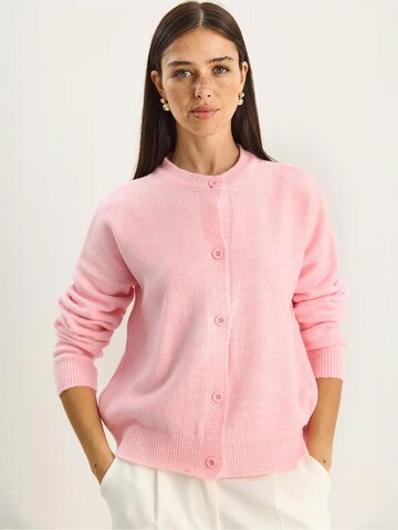 Bianco Lucci - Casaco de malha em rosa