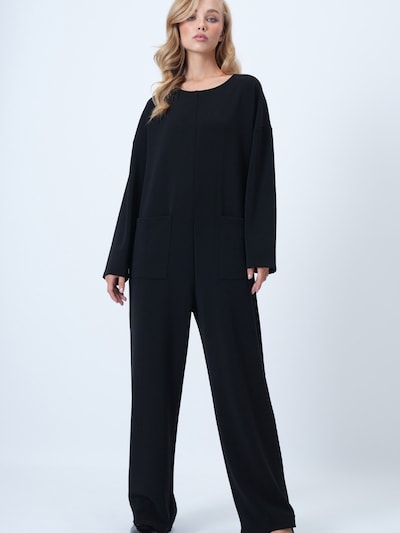 Trend Alaçatı Stili Jumpsuit in XS-S in de kleur Zwart, Productweergave