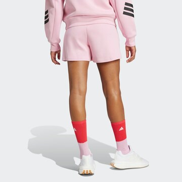 ADIDAS SPORTSWEAR - Loosefit Pantalón deportivo 'Future Icons' en rosa
