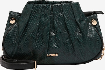 L.CREDI Crossbody Bag 'HEATHER' in Green: front