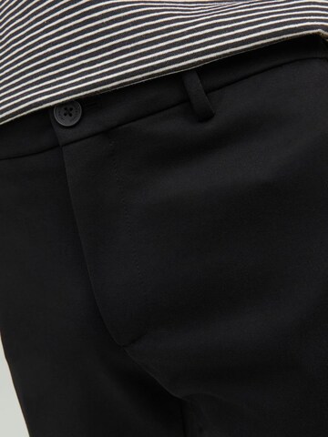 JACK & JONES - regular Pantalón chino 'PHIL' en negro